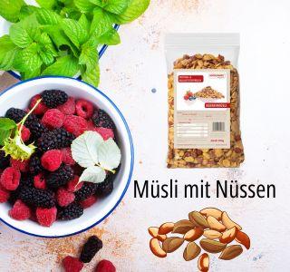 Rezeptbild Lower Carb Müsli mit Nüssen