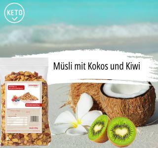 Rezeptbild Fitness Lower Carb Müsli mit Kokos