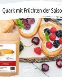 Rezept für Quark mit Früchten der Saison