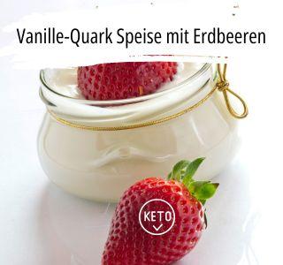 Rezeptbild Vanille-Quark Speise mit Erdbeeren