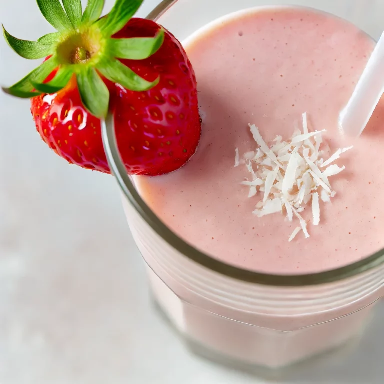 Rezeptbild Erdbeer-Kokos Smoothie