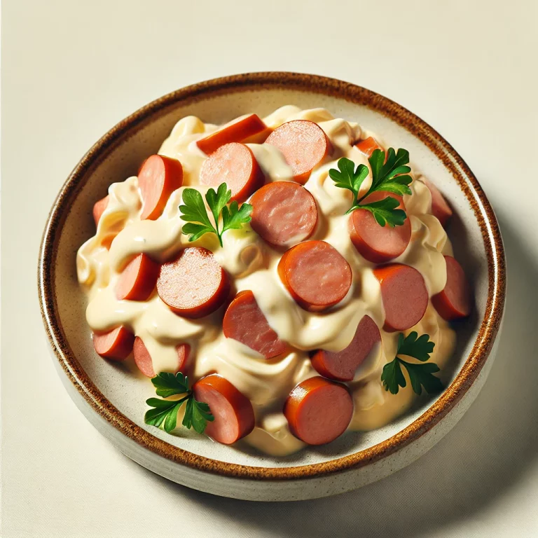 Rezeptbild Fleischsalat mit Putenfleischwurst