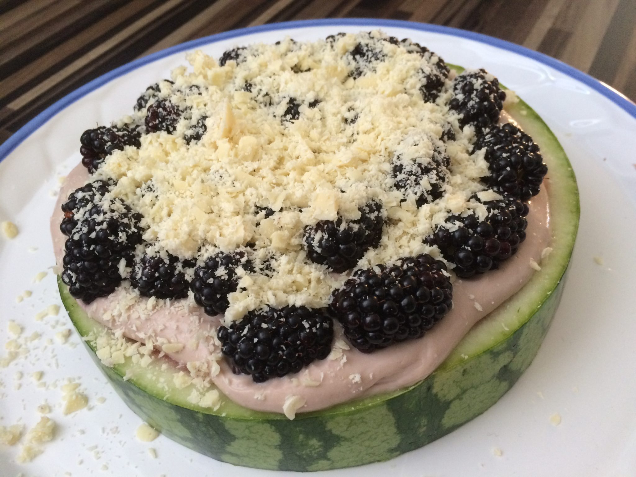 Low-Carb Dessert-Rezept: Die Wassermelonen-Pizza